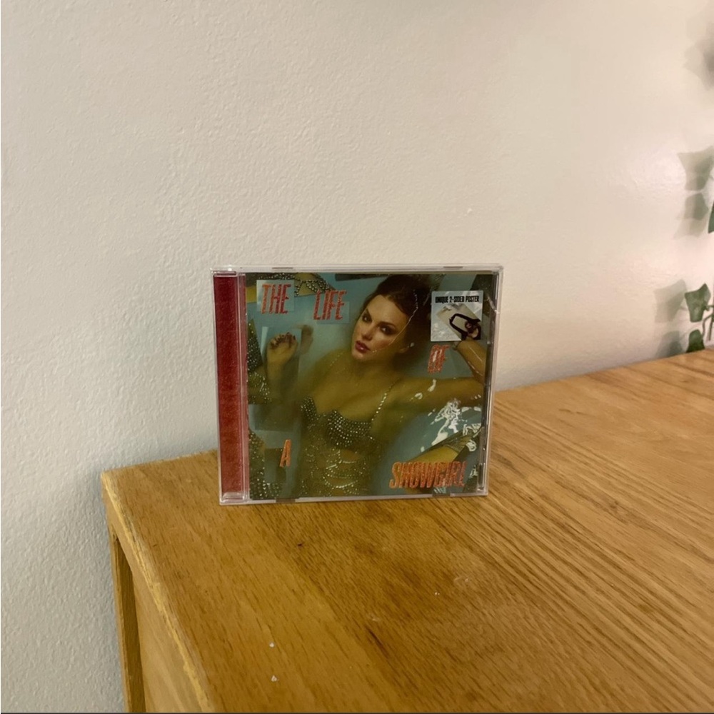 Taylor Swift The Life of a Showgirl CD w/ Poster